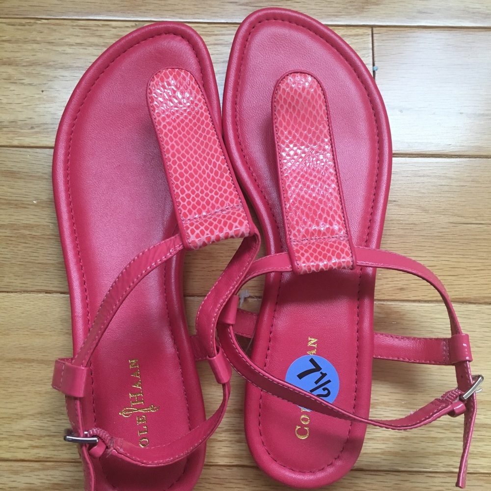 Cole Haan pink sandals Size 7.5